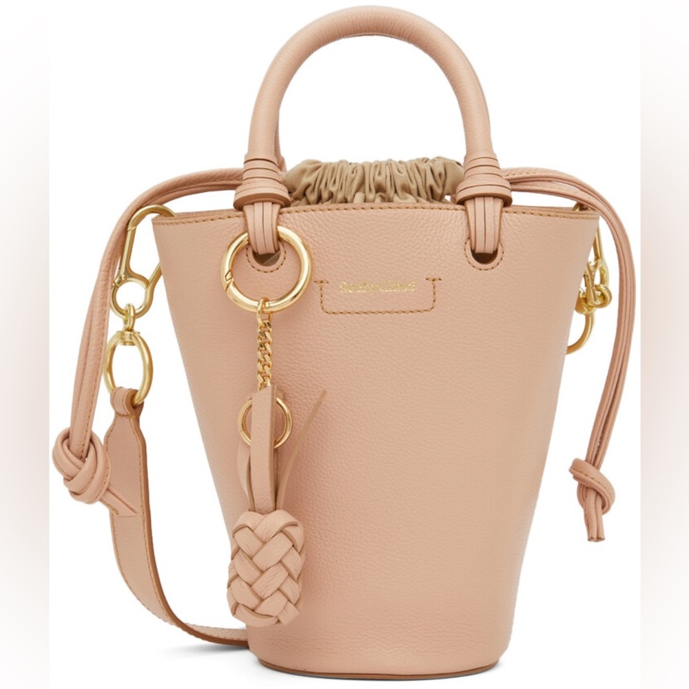 See by Chloe Pink Small bucket bag